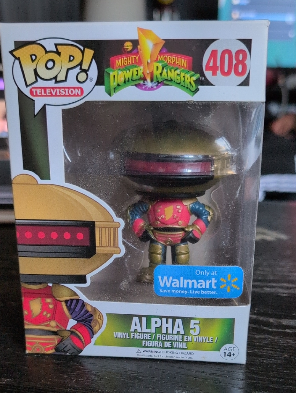 Funko Alpha 5 Vinyl Figure - Gold, Red, Blue